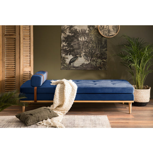 Daybed velvet blue