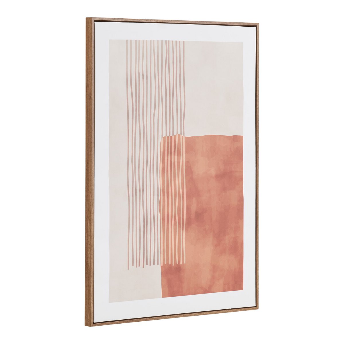 Mina Canvas-Druck, Leinwand, beige/braun, Nr.1, 50x70 cm