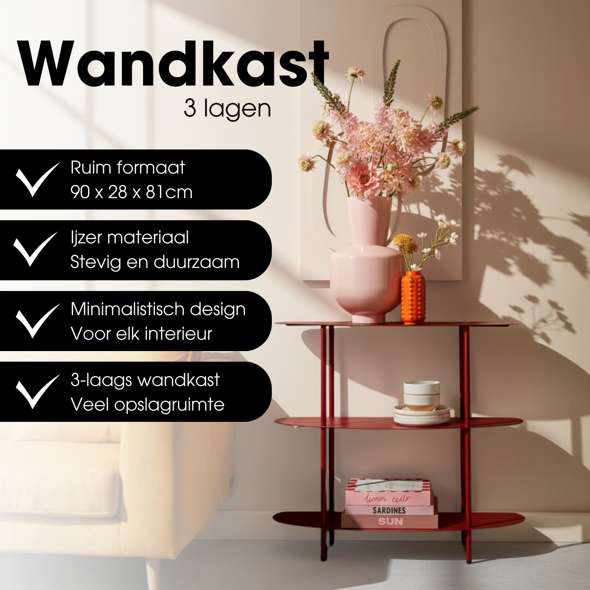 Schrank Rot
