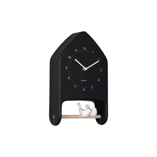 Wanduhr Liebesvögel