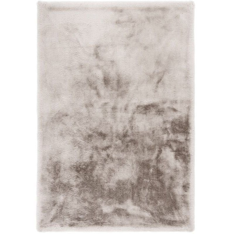 Flauschiger Teppich Taupe 80x300CM