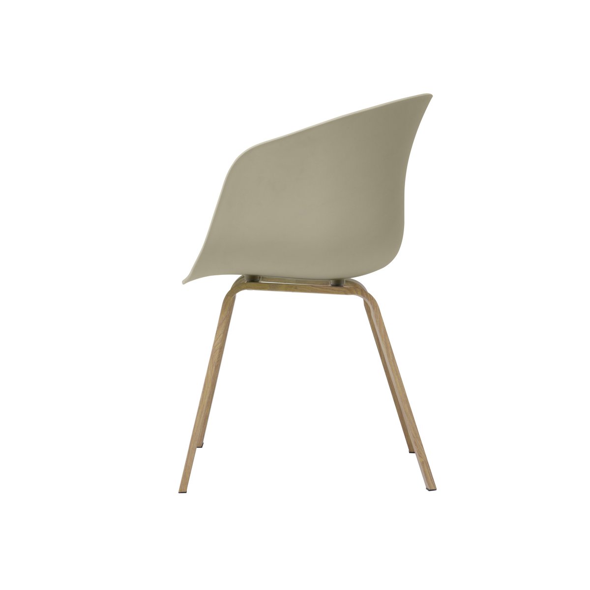Dining chair set of 2 grey