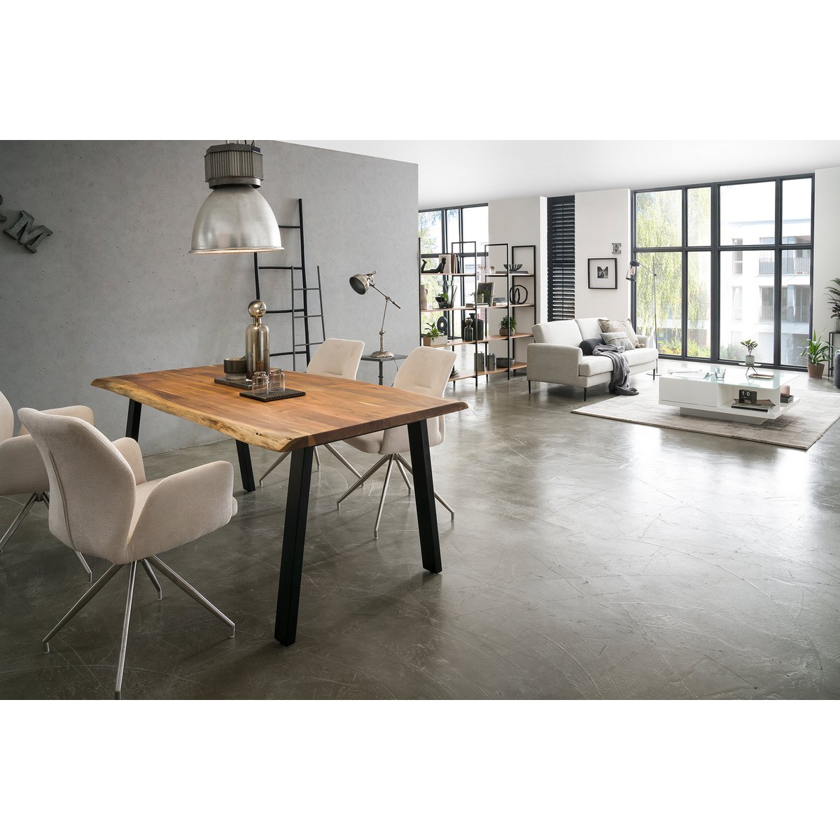 Acacia dining table 160x85 cm