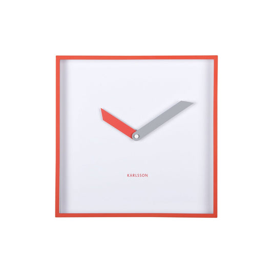Wanduhr Cooles Retro-Quadrat