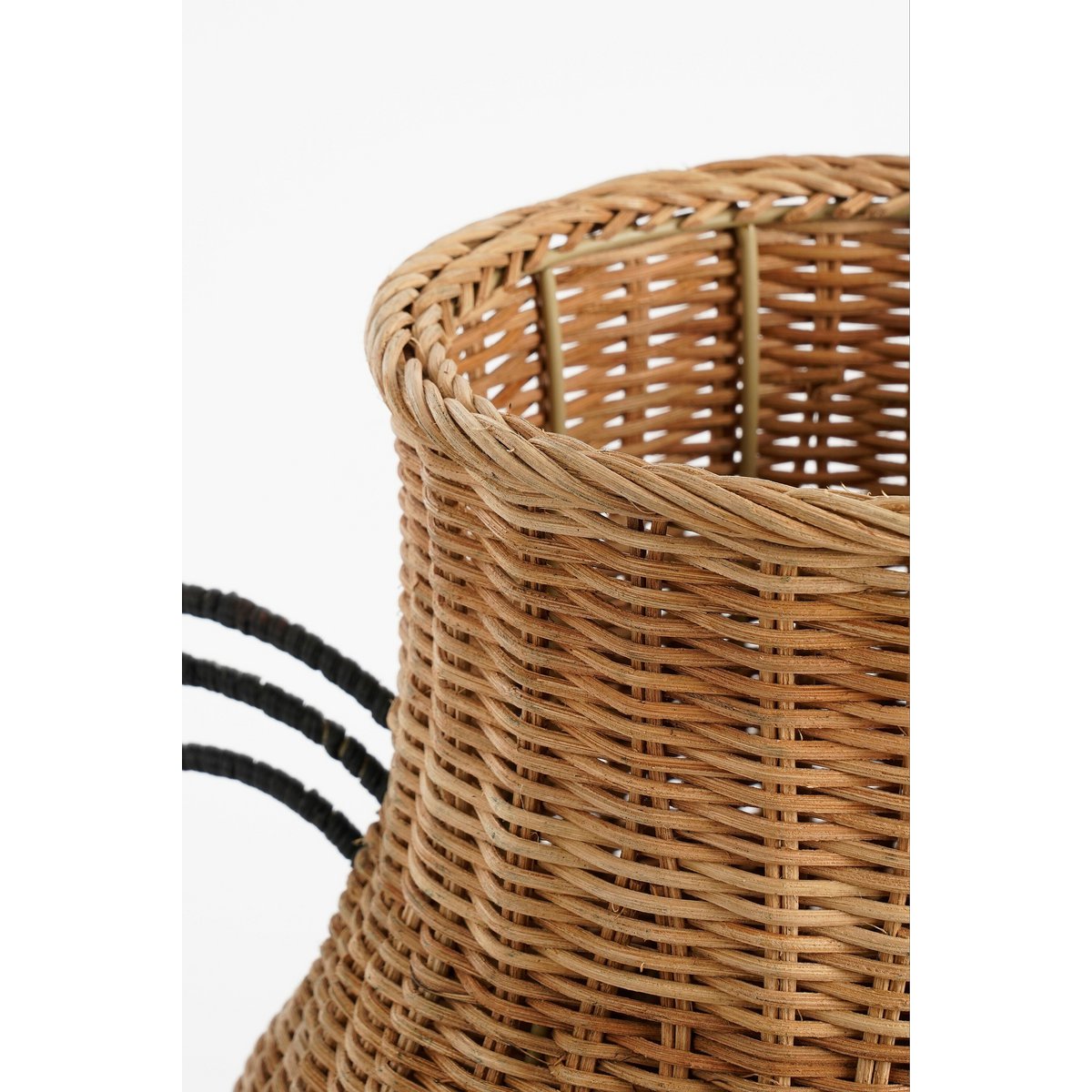 Dekorative Vase Fabiola Hellbraun
