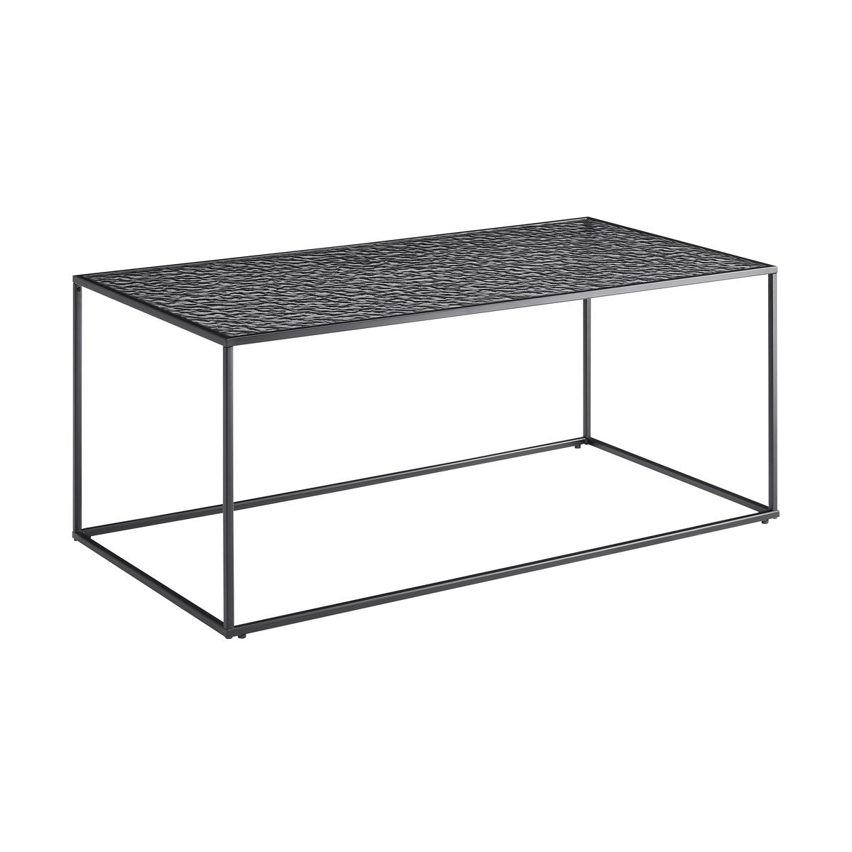 Coffee table 110x55 cm black