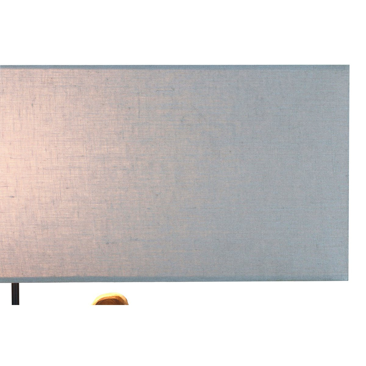 Tischleuchte Treibholz/Leinen Natur 59 cm