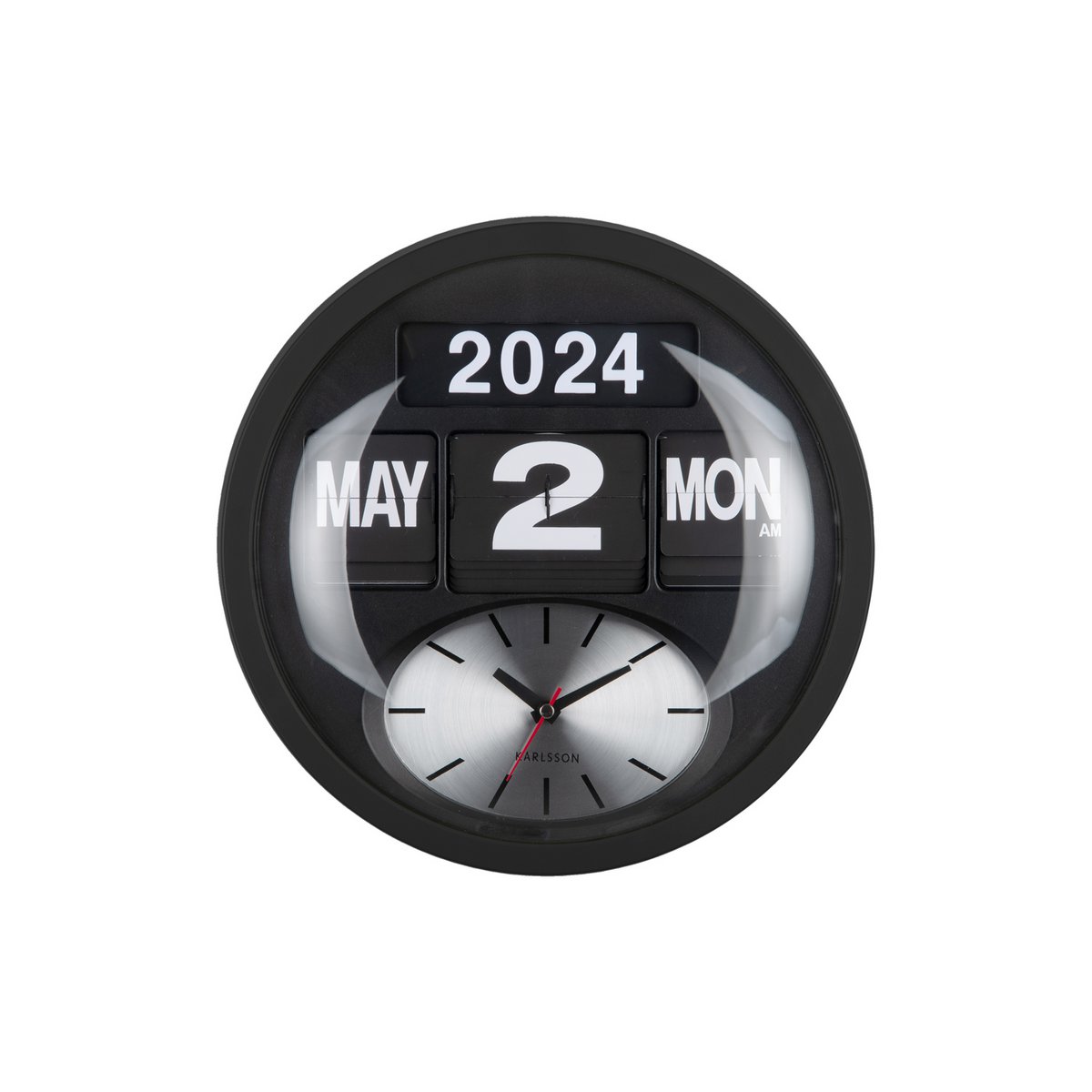 Wanduhr Round Flip