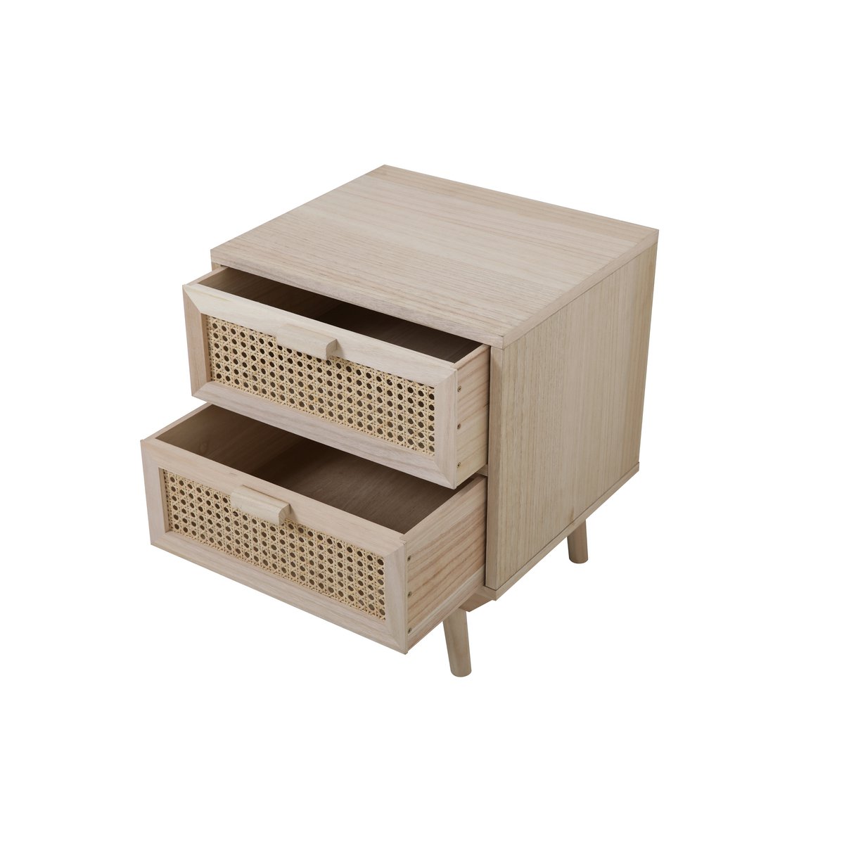 Nightstand 42x36 cm rattan weave
