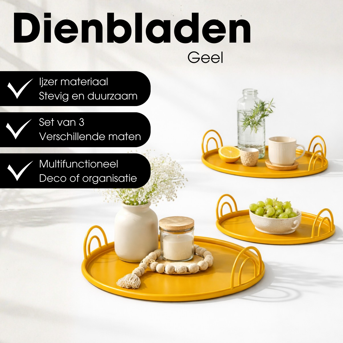 Tablett Gelb Gelb