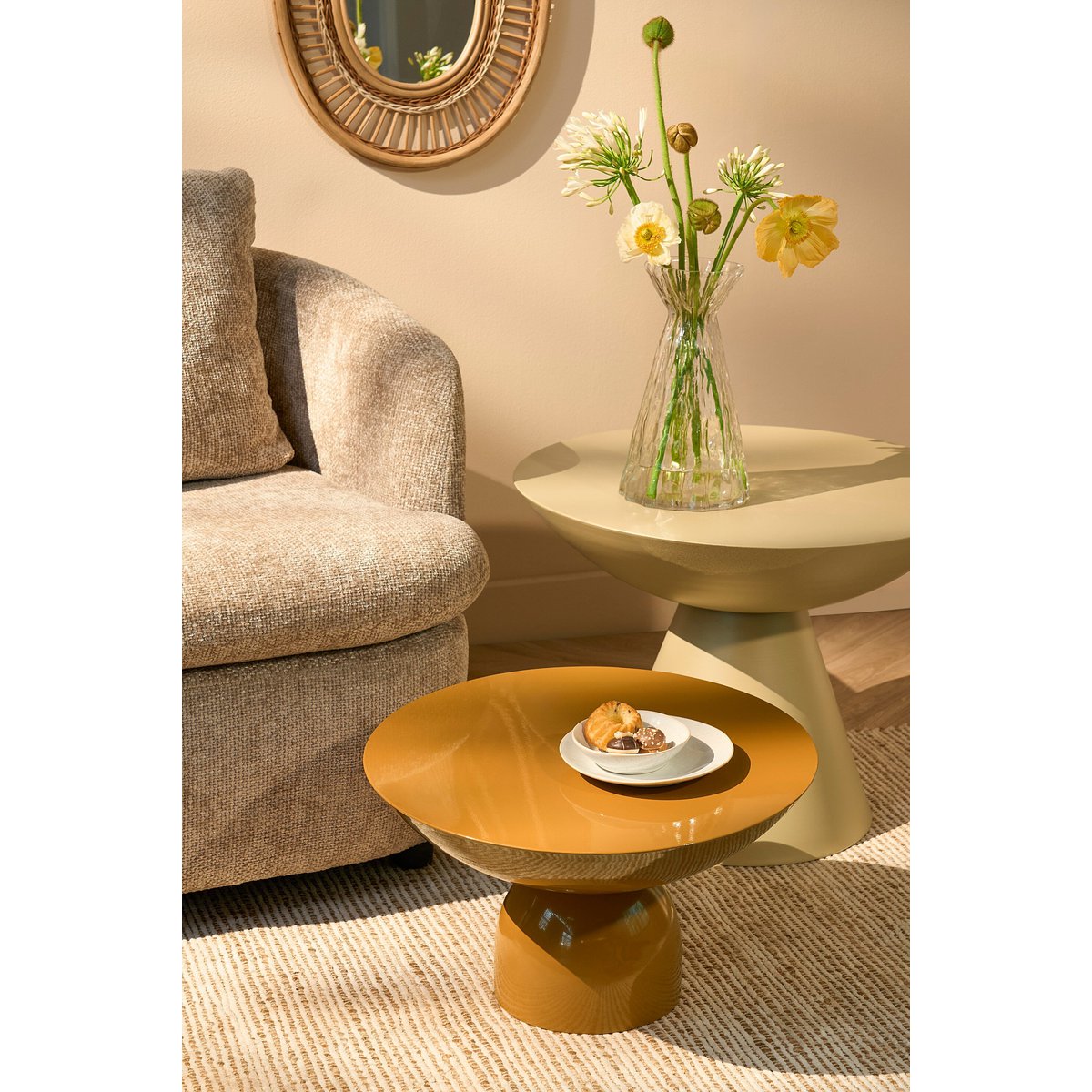 Beistelltisch Celise Brown