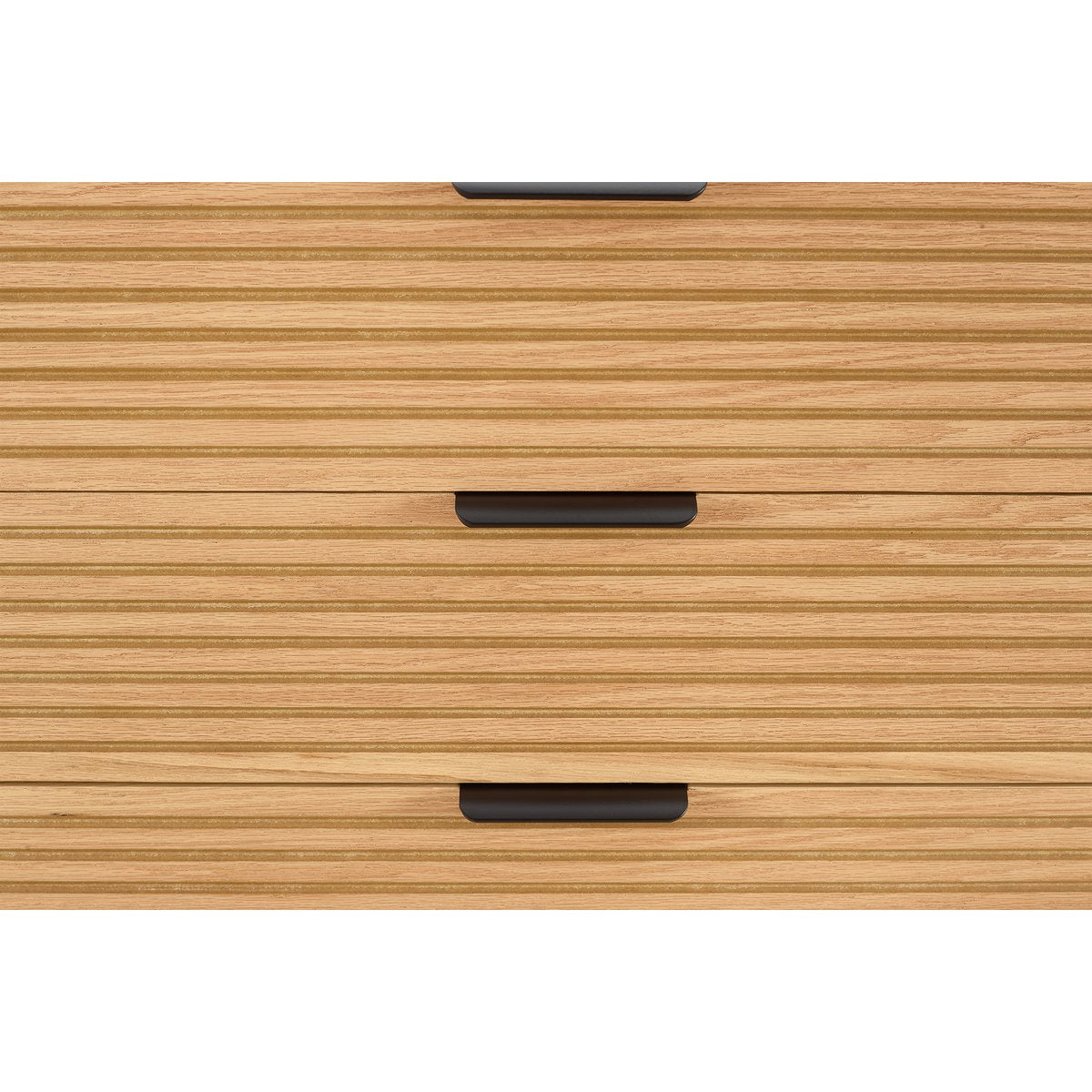Kommode hoch 80 cm Eiche Echtholzfurnier