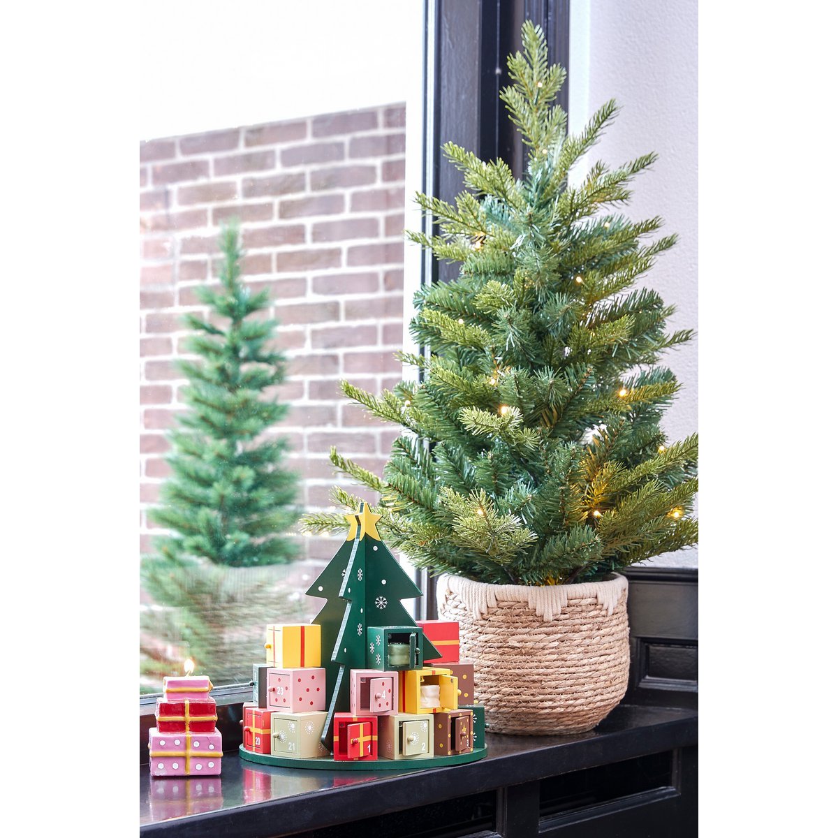 Adventskalender Grün