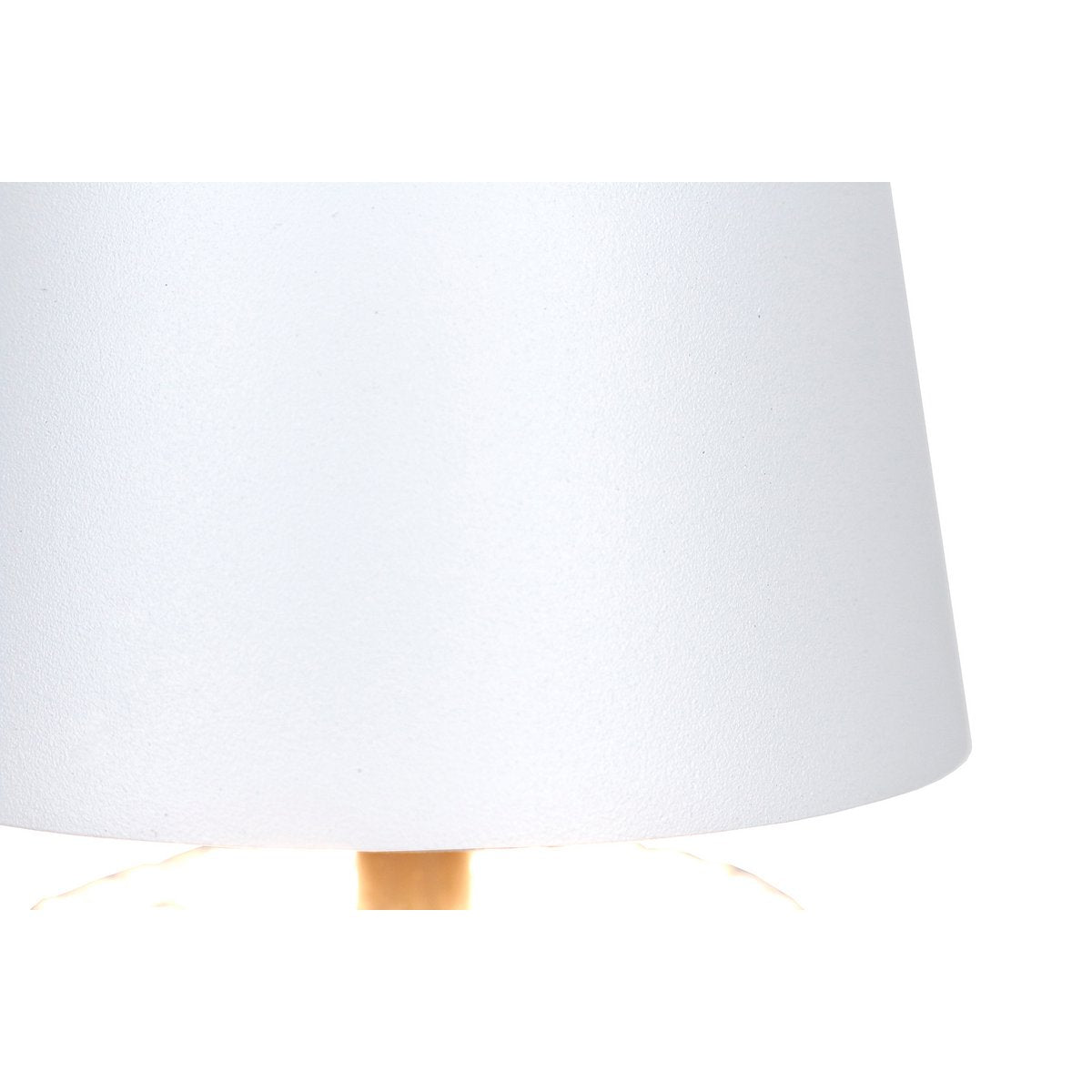 Table lamp black/white 29 cm with LED battery