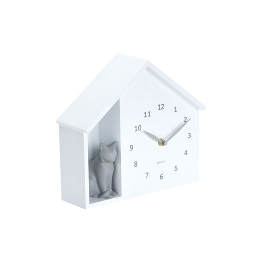 Wanduhr Sitzende Katze