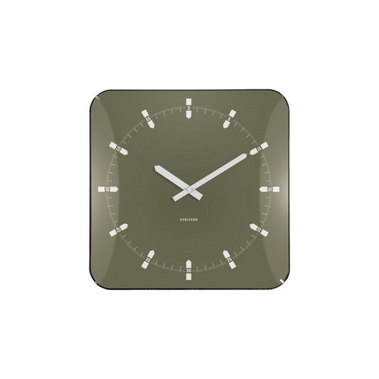 Wanduhr Sucinto Dome Square