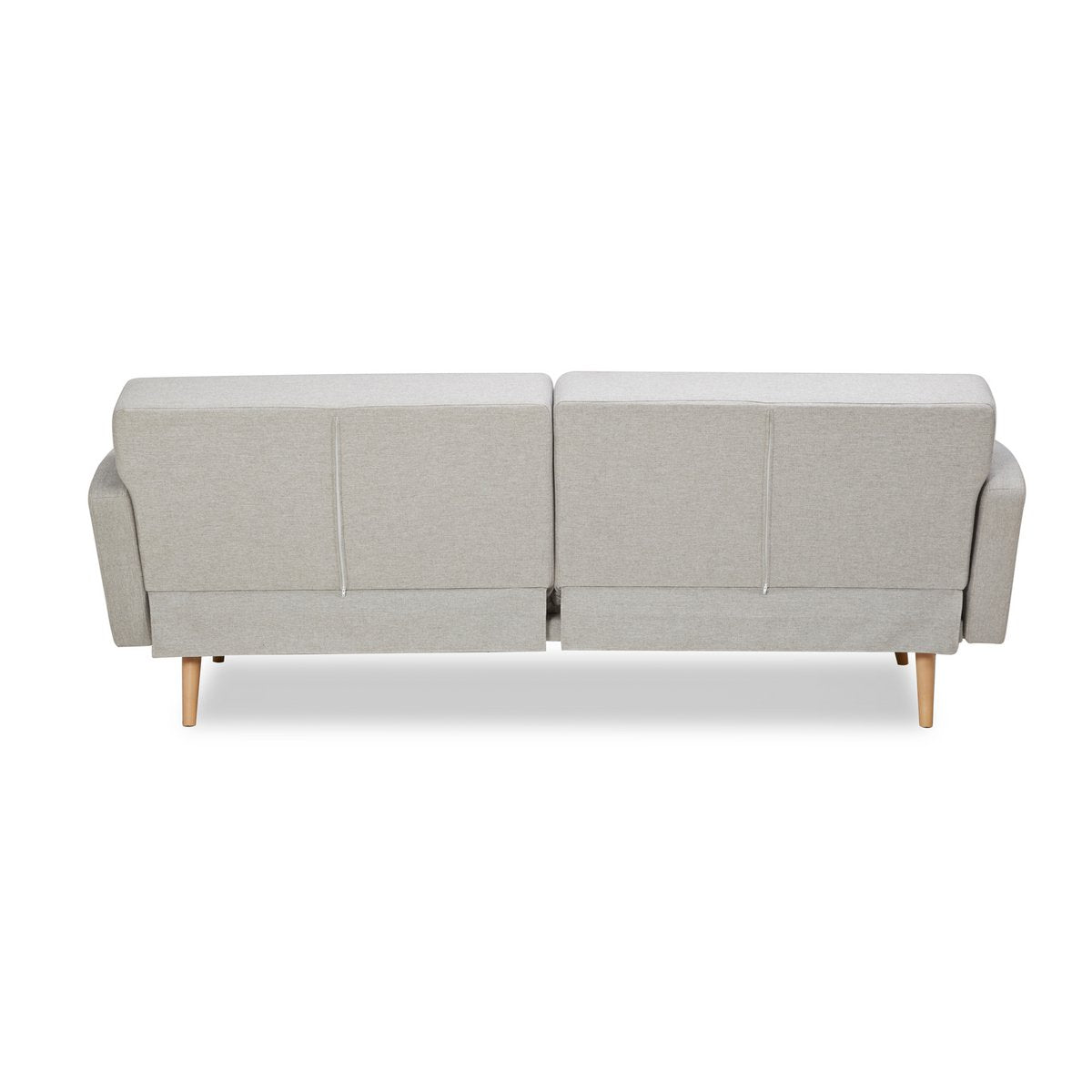 3-Sitzer Sofa Webstoff Grau