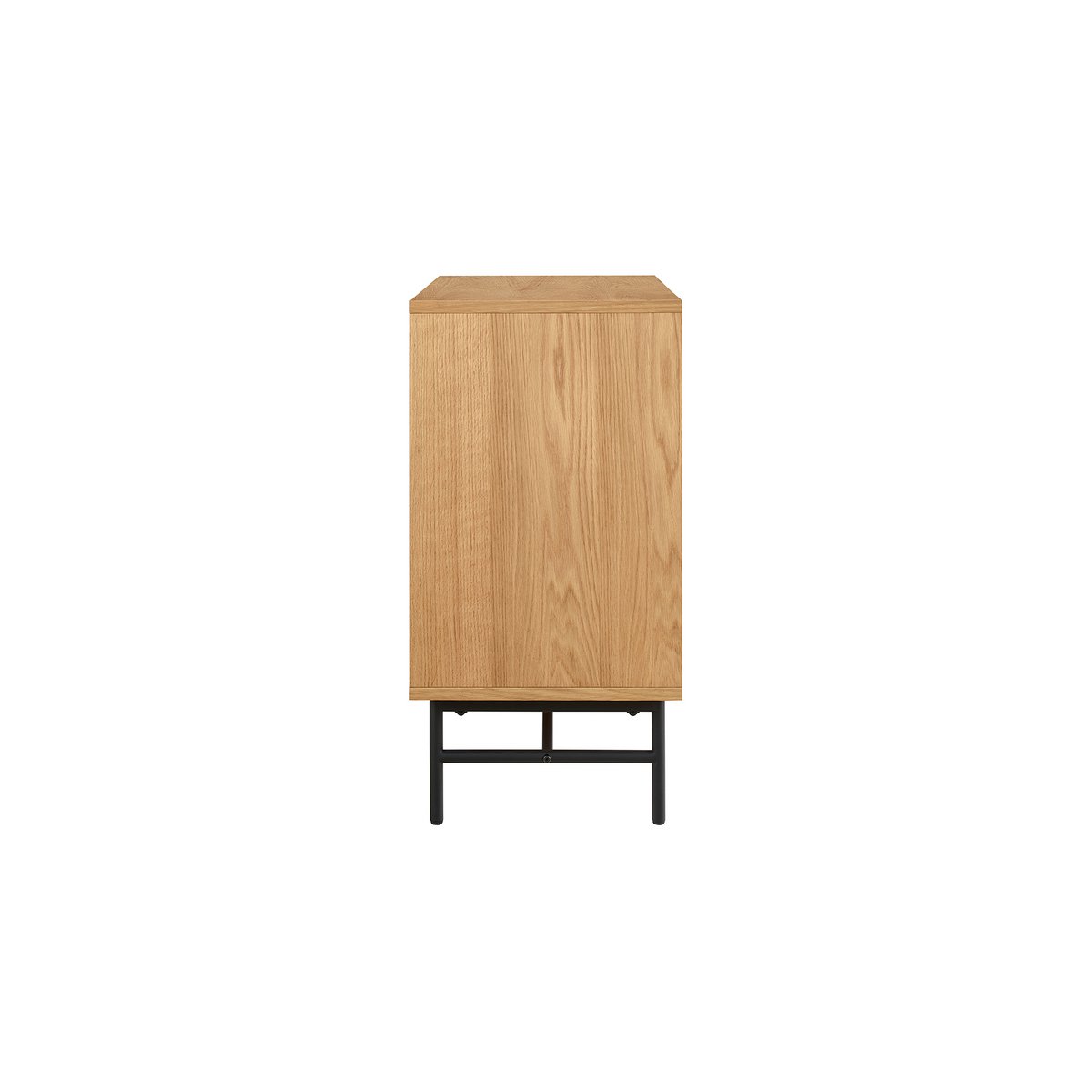 Kommode 80 cm Eiche Echtholzfurnier
