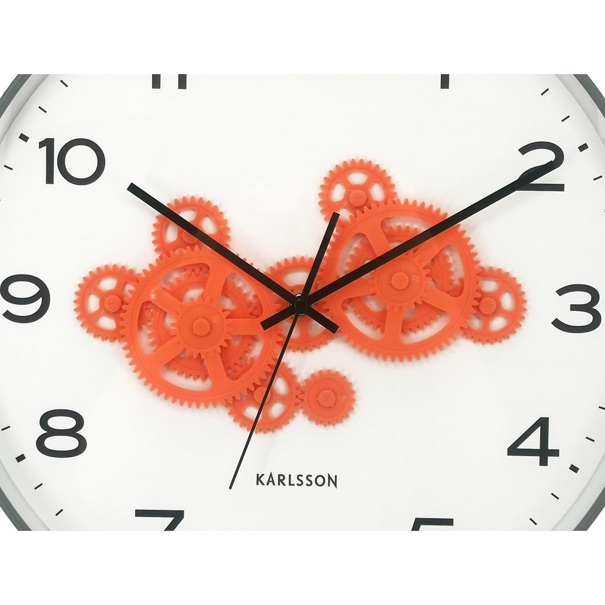 Wanduhr Open Gear
