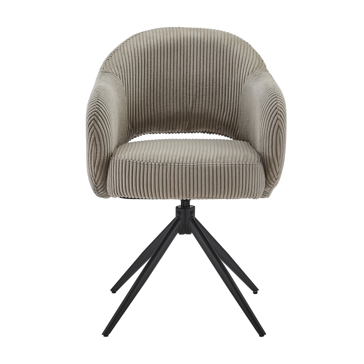Arm chair Cord-optics light gray
