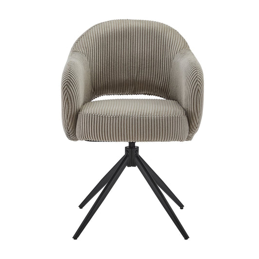 Arm chair Cord-optics light gray