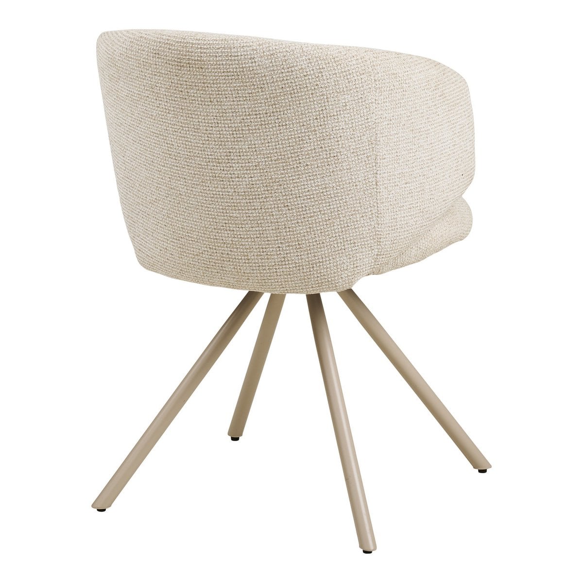 Fulham Esszimmerstuhl mit Drehgelenk, Sand, Sandbeine, HN1320 – 2er-Set