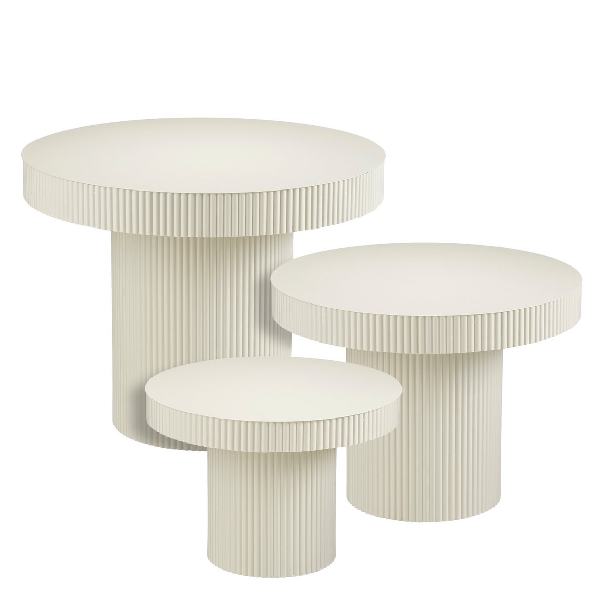 Beistelltisch Lux Off-White