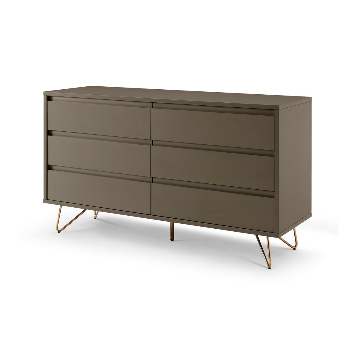 Chest of drawers wide with 6 drawers