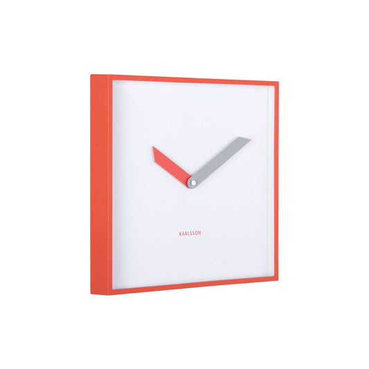Wanduhr Cooles Retro-Quadrat
