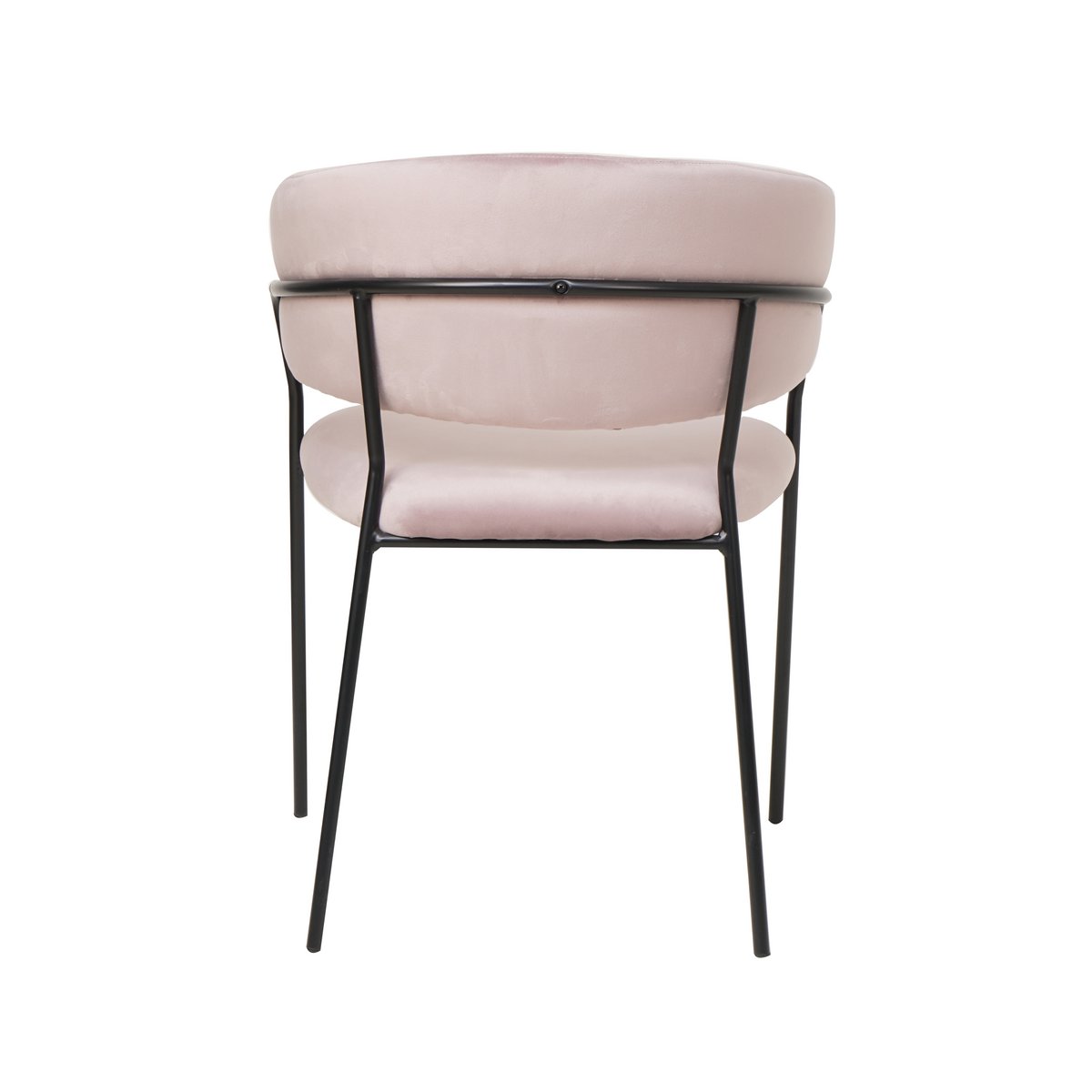 Chair velvet with back quilting rose
