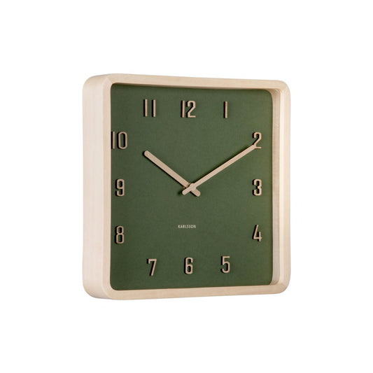 Wanduhr Nervadura Quadrat