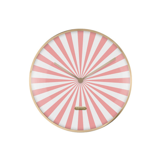Wanduhr Candy Swirl Dome
