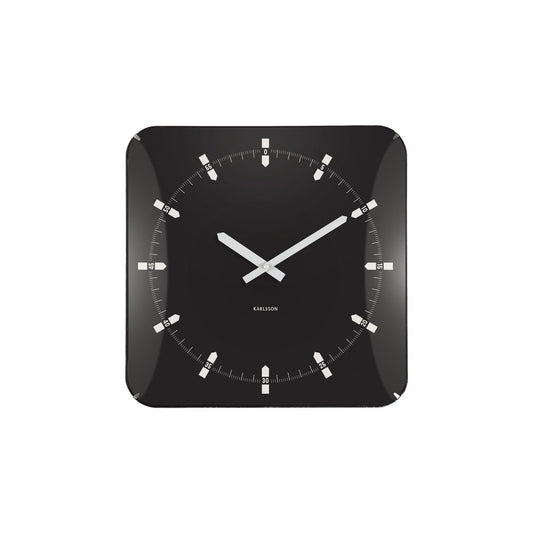 Wanduhr Sucinto Dome Square