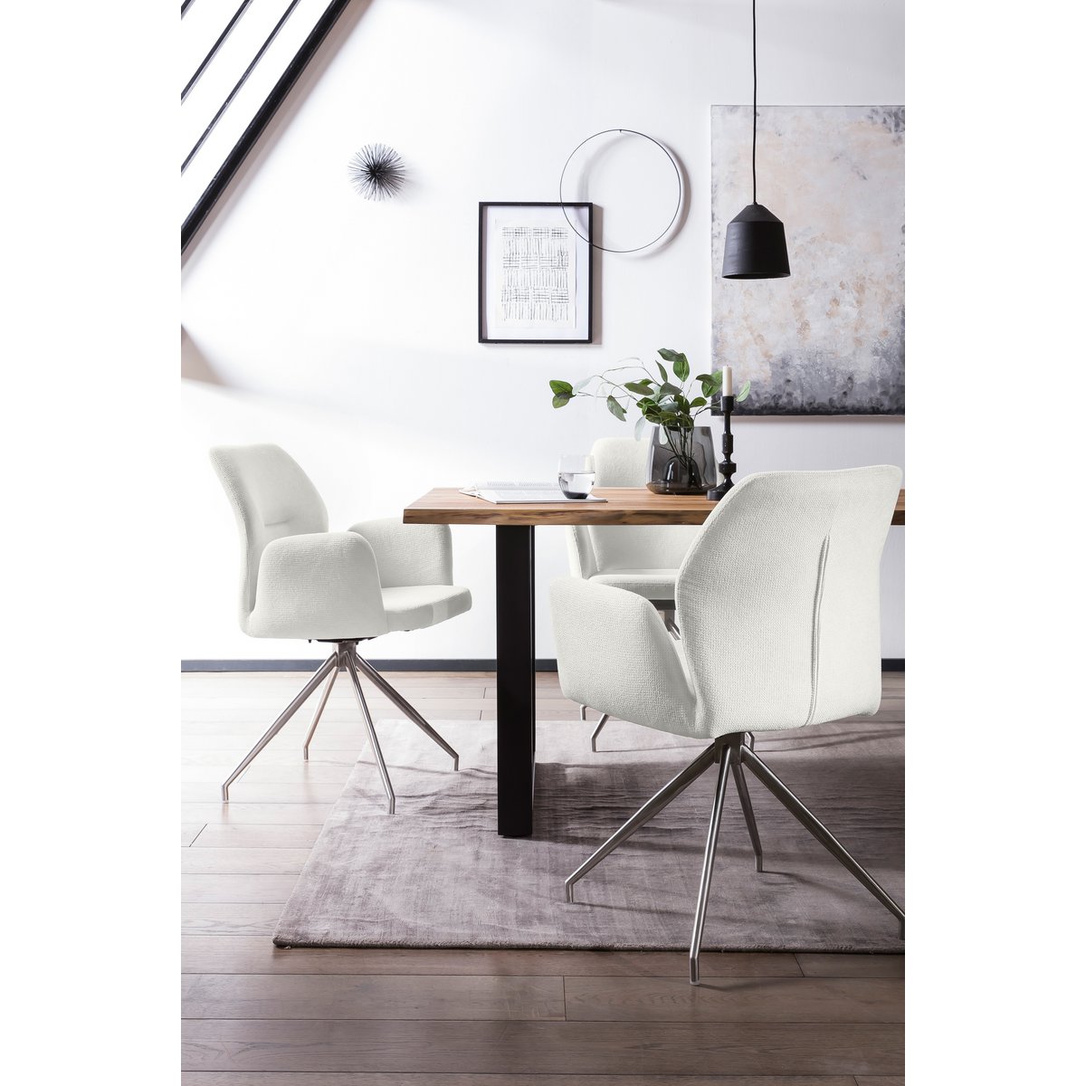 Dining group 5 pieces 180x90 cm