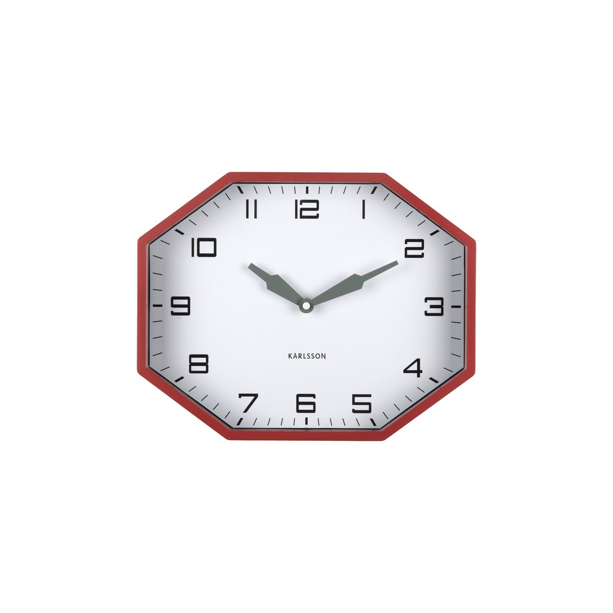 Wanduhr Modern Factory Octagon