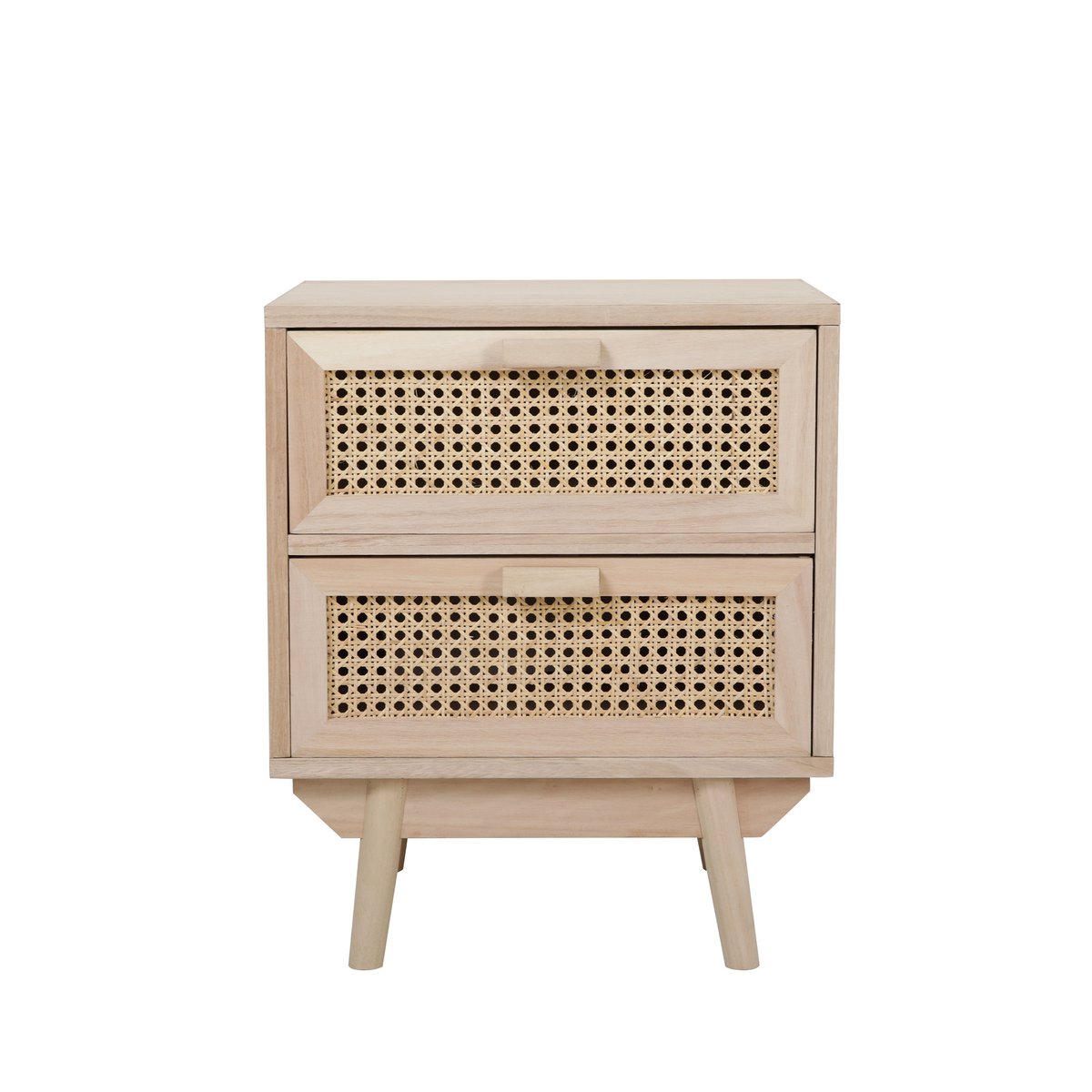 Nightstand 42x36 cm rattan weave