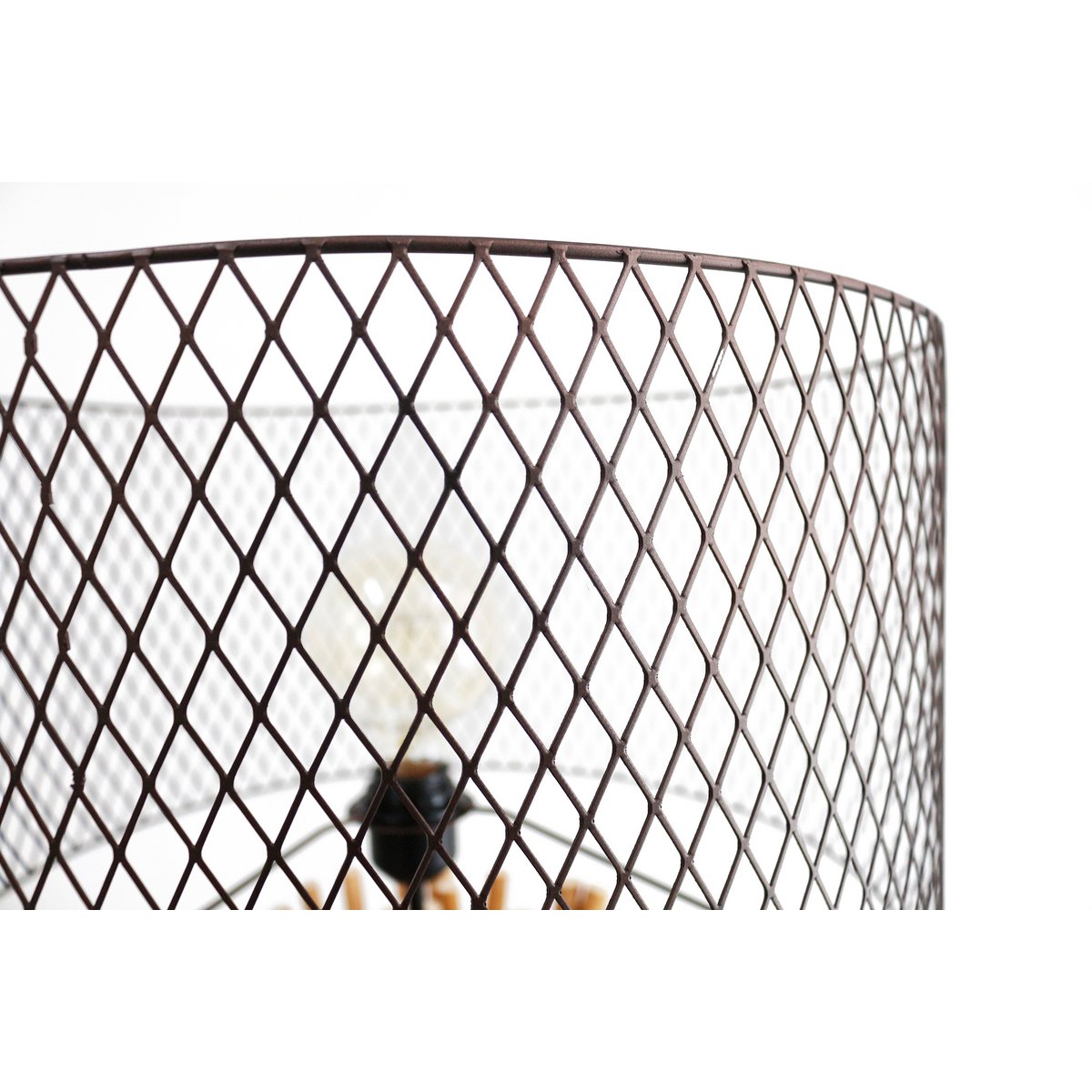 Floor lamp driftwood natural/black 149 cm