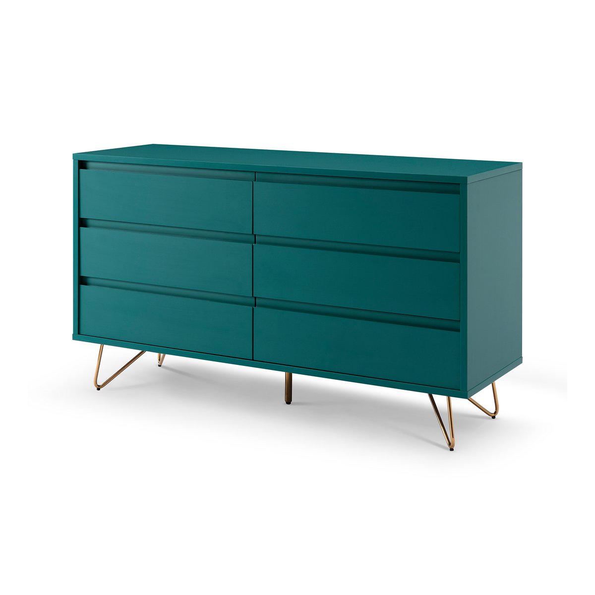 Chest of drawers wide with 6 drawers