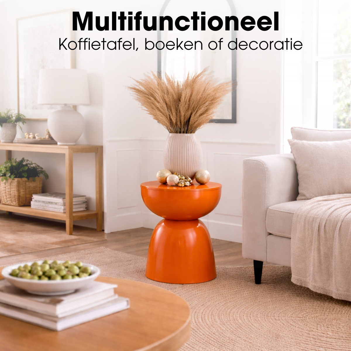 Elliott Orange Beistelltisch