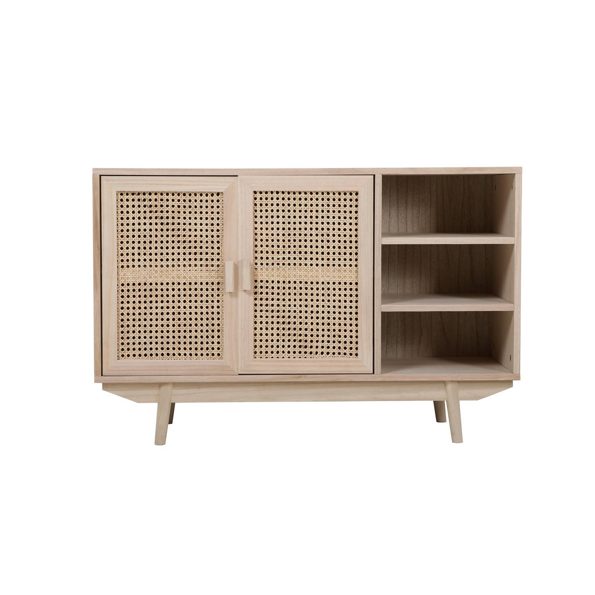 Sideboard 100x36 cm rattan weave