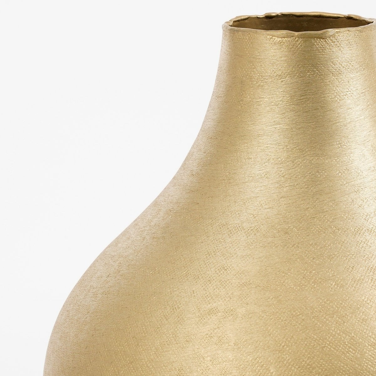Dekorative Vase Kyan Champagner