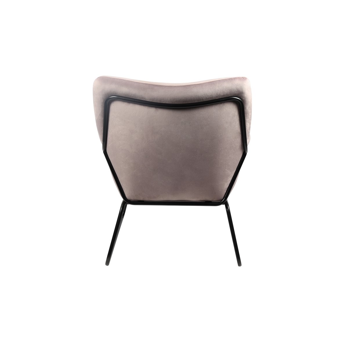 Relax armchair upholstered in Rose velvet