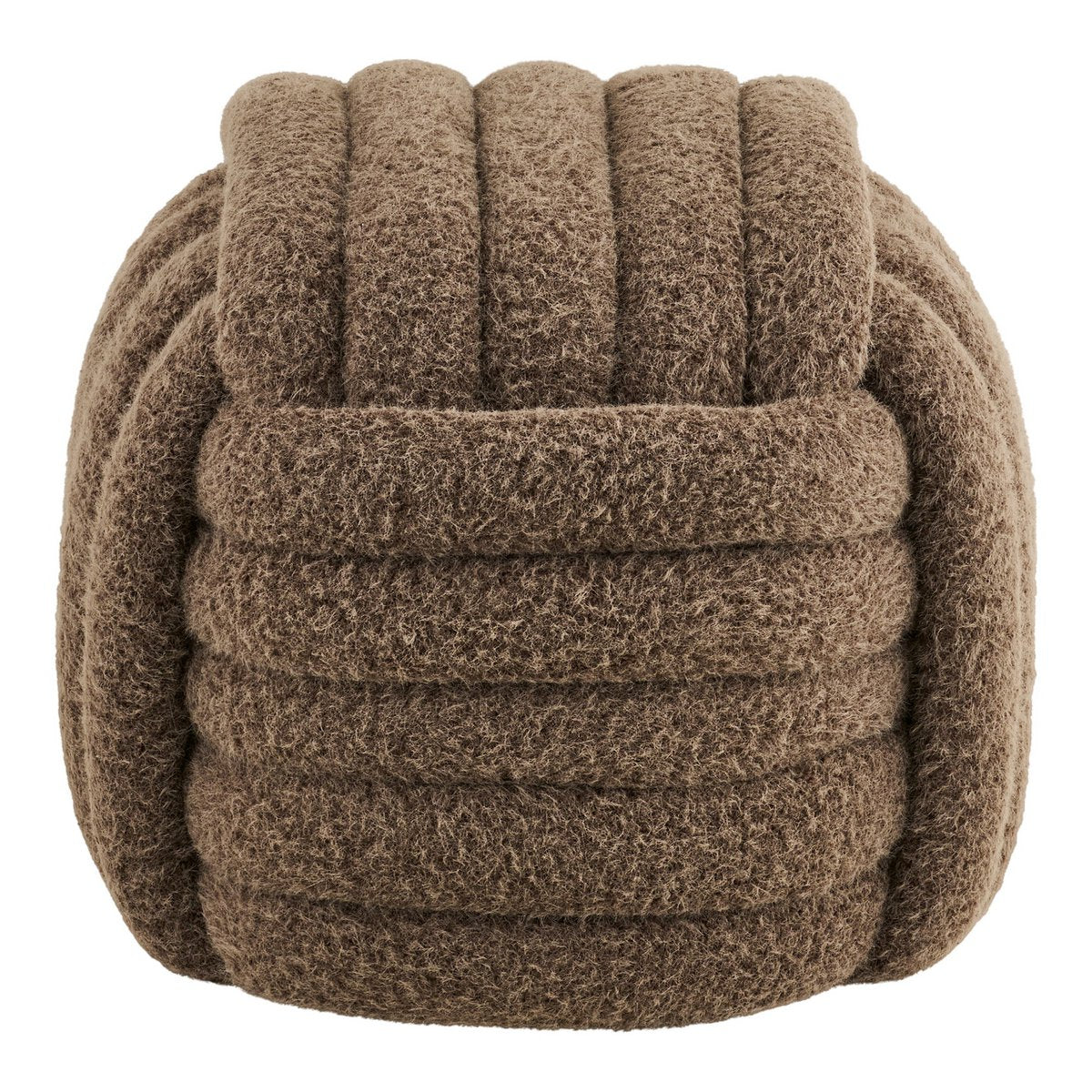 Napier Pouf, braun, 48x48x43 cm, HN1294