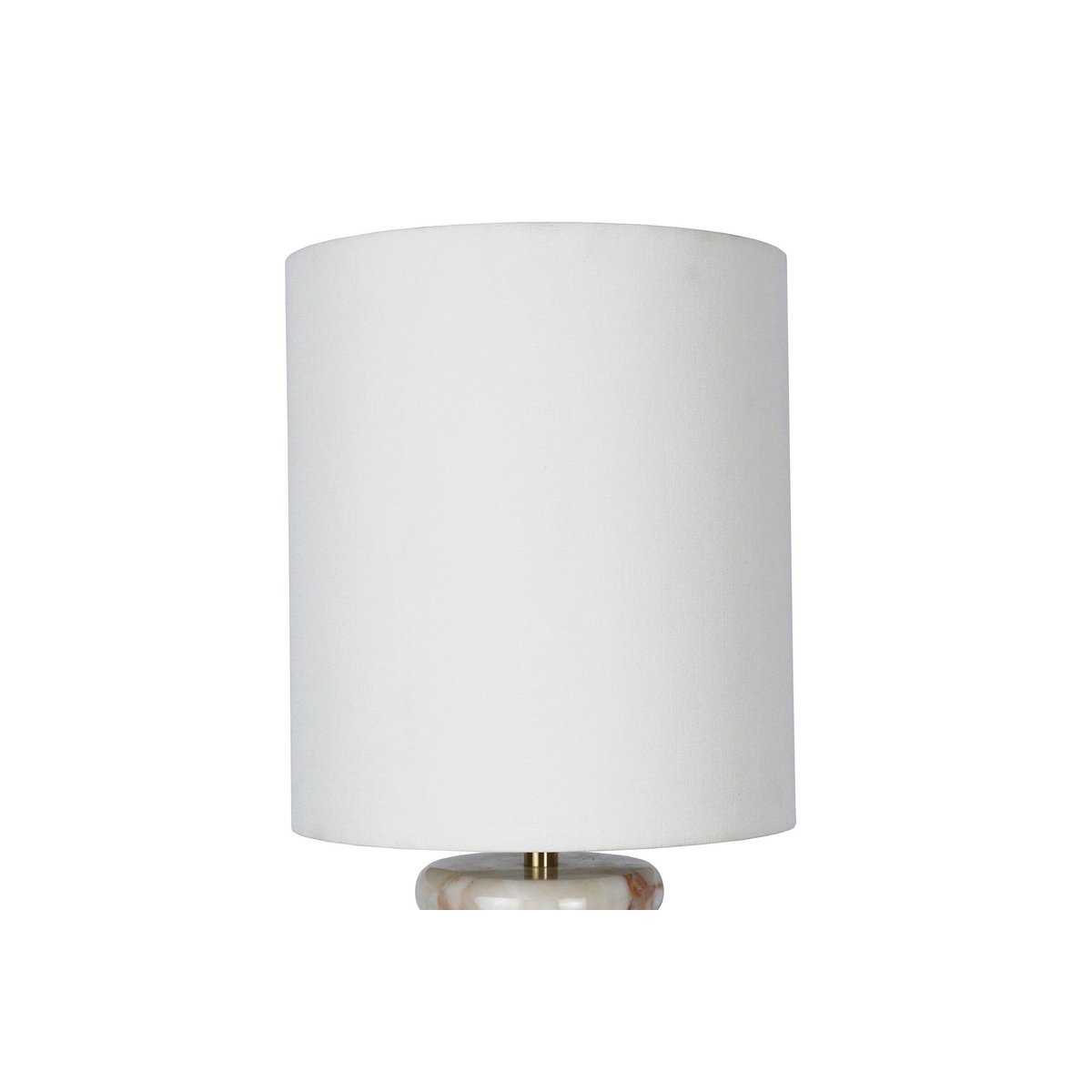 Table lamp marble/linen beige