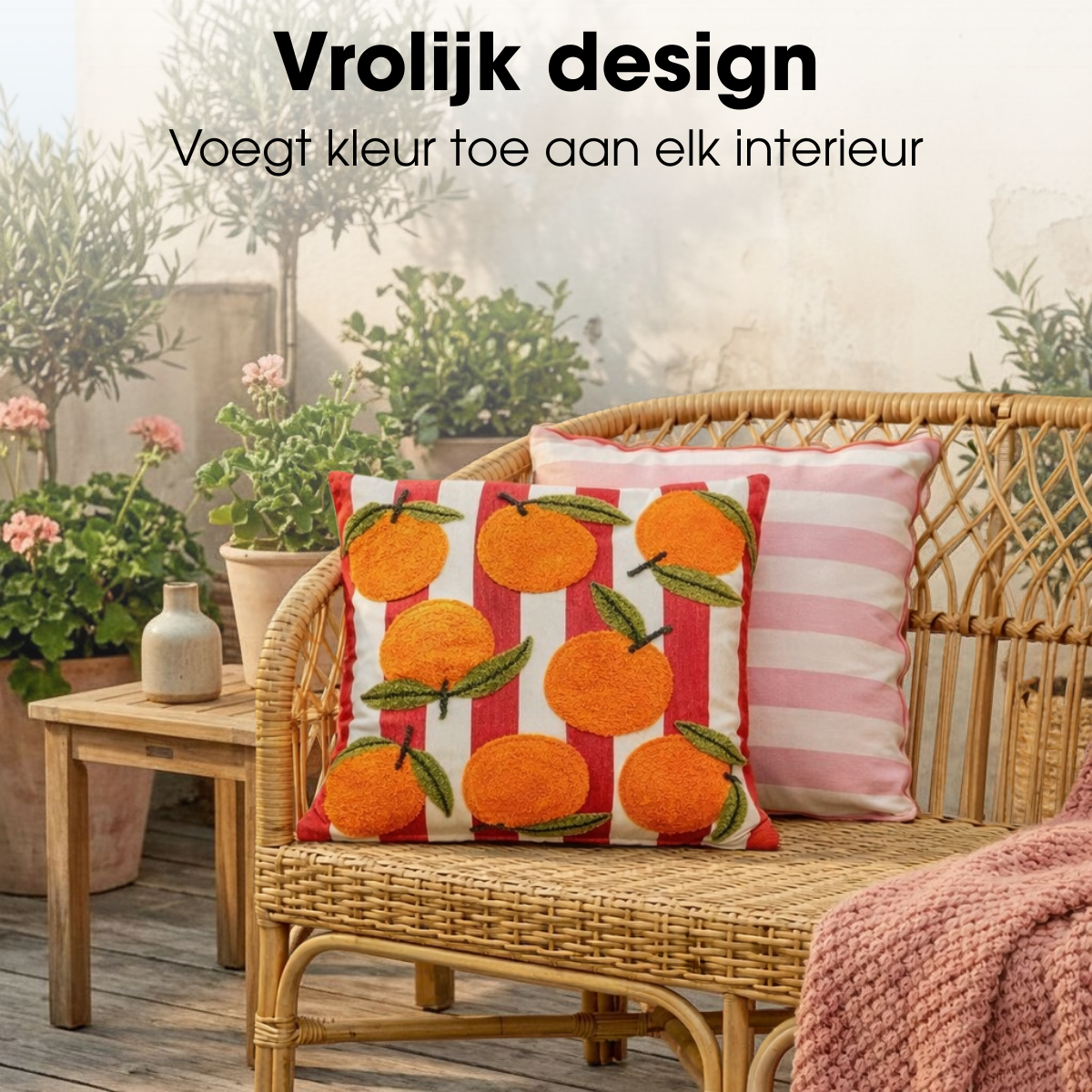 Dekokissen Mehrfarbig
