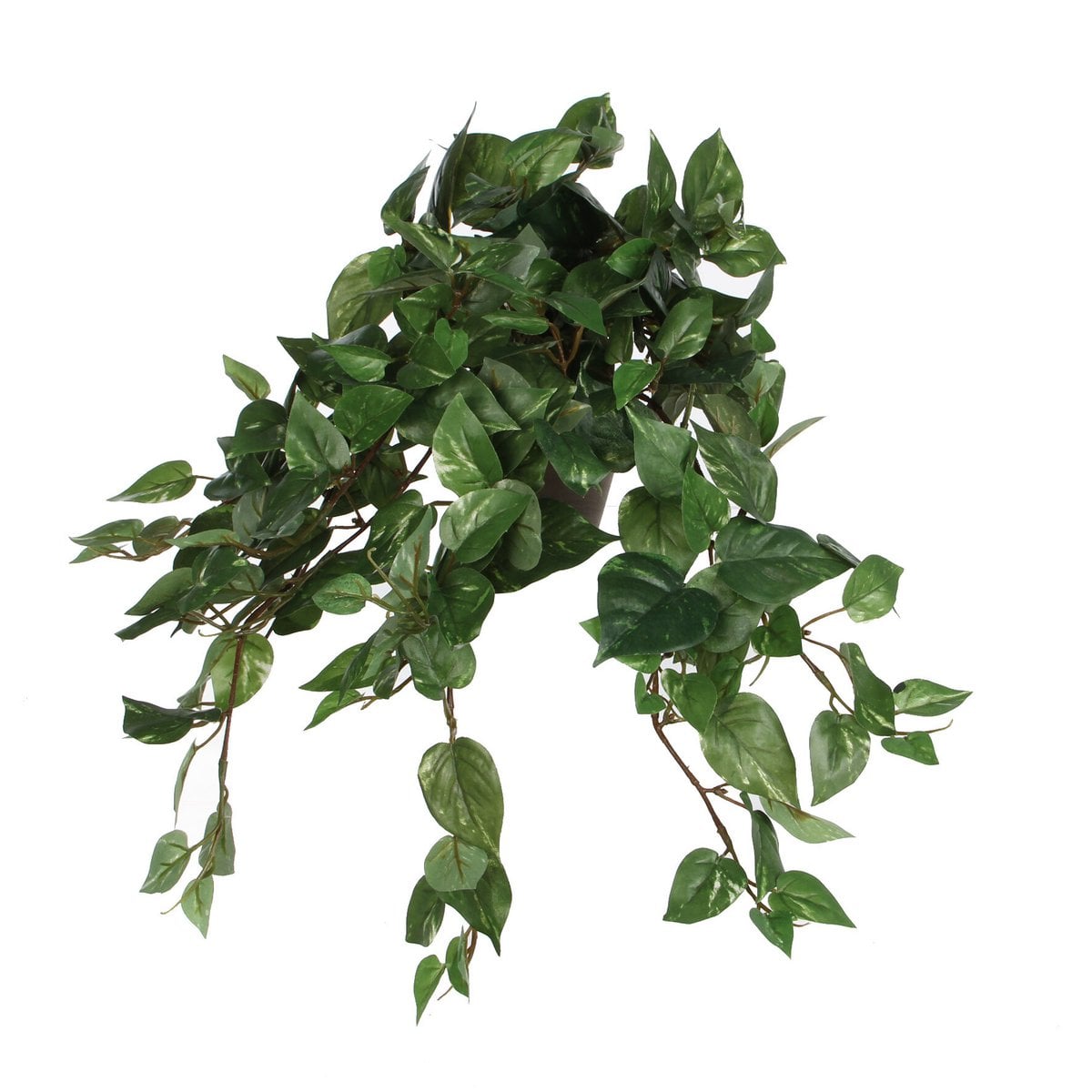 Künstliche Hängepflanze Scindapsus hängend Grün