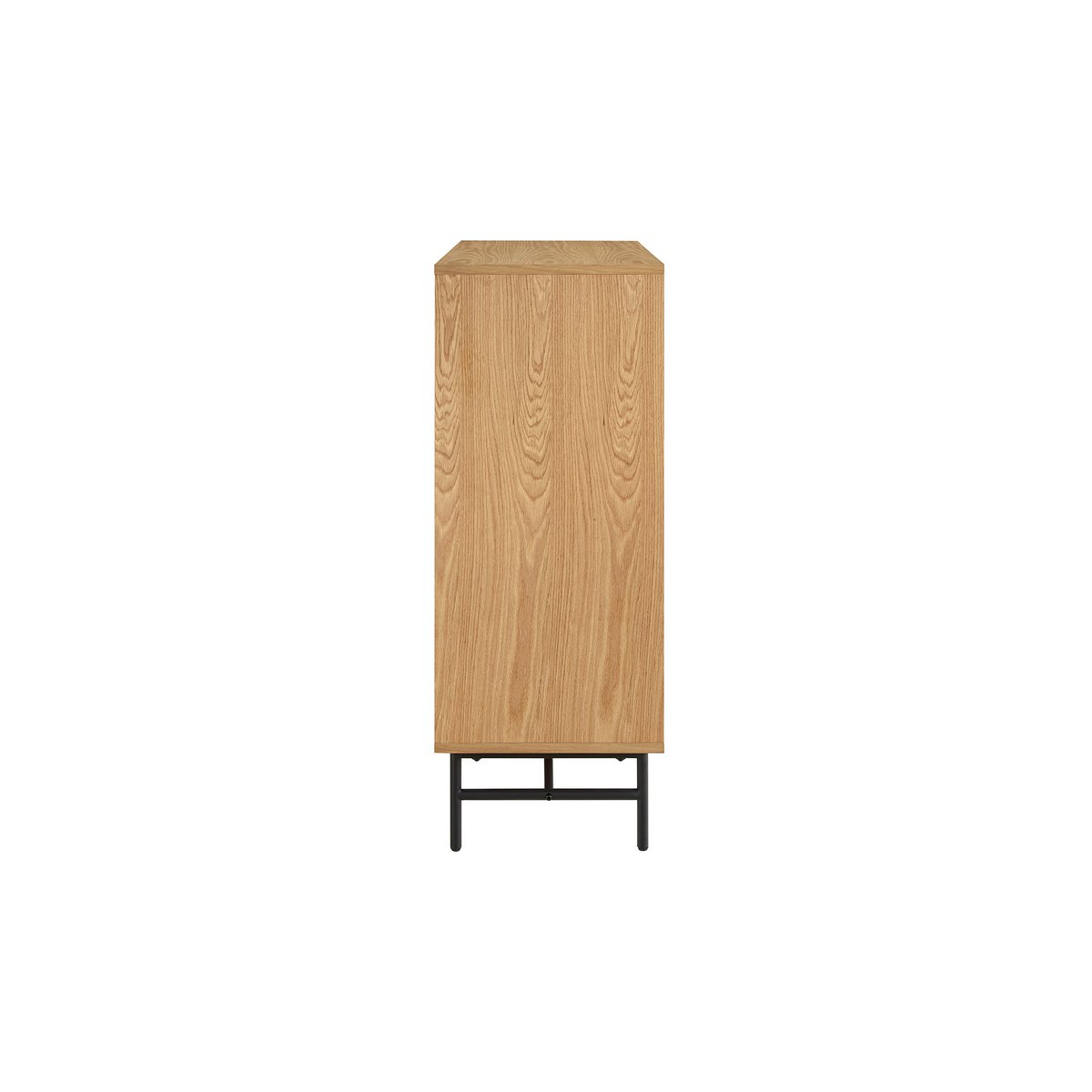 Kommode 80 cm Eiche Echtholzfurnier