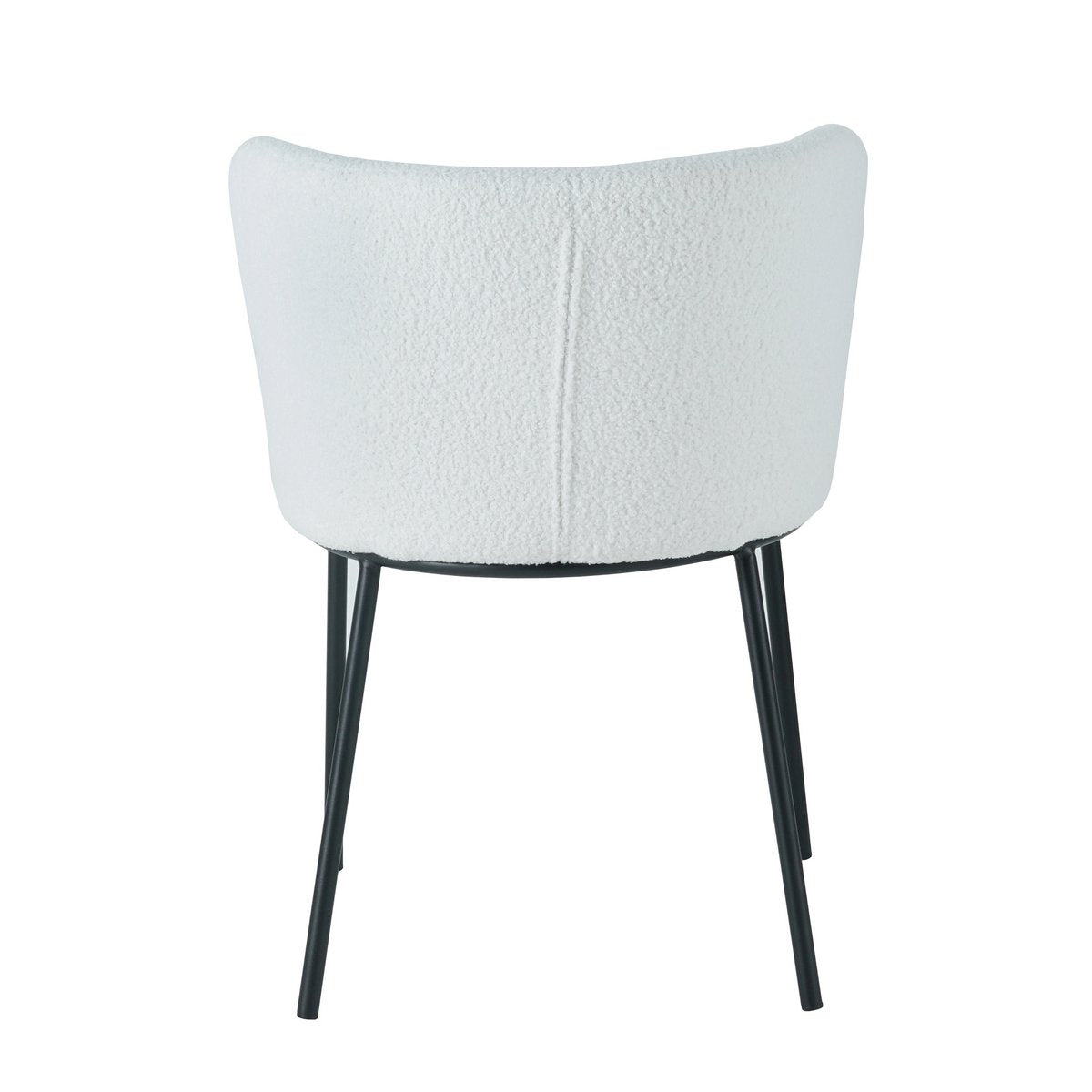 Chair set of 2 white