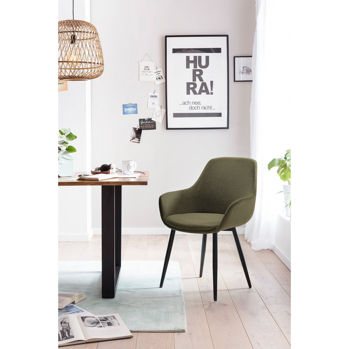 Dining group 5 pieces 180x90 cm