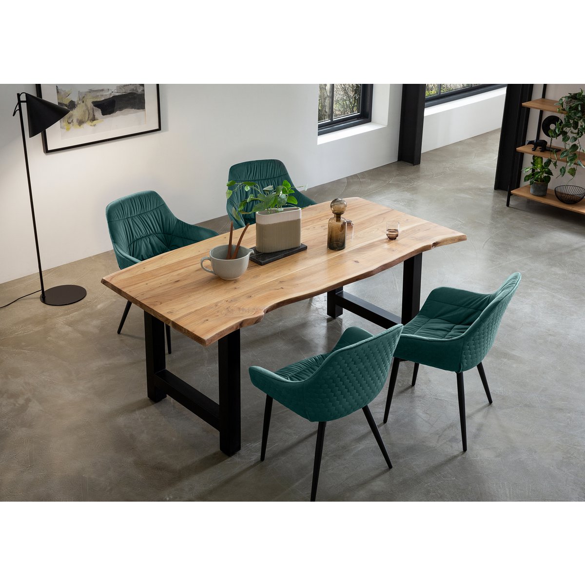 Acacia dining table 180x90 cm